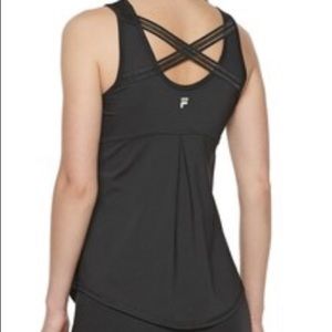 Black Fila Tank- Brand NEW